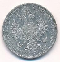 Ausztria 1861A 1Fl Ag "Ferenc József" T:VF Austria 1861A 1 Florin Ag "Franz Joseph" C:VF Krause KM#2219