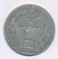 Ausztria 1764. 20kr Ag "Mária Terézia" Bécs (6,46g) T:VF Austria 1764. 20 Kreuzers Ag "Maria Theresia" Vienna (6,46g) C:VF Krause KM#1814