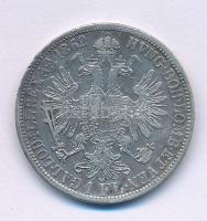 Ausztria 1862A 1Fl Ag "Ferenc József" T:VF Austria 1862A 1 Florin Ag "Franz Joseph" C:VF Krause KM#2219