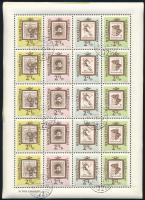 1962 Bélyegnap 4 db kisív (14.000)