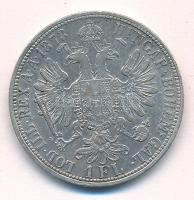 Ausztria 1873. 1Fl Ag "Ferenc József" T:XF,VF Austria 1873. 1 Florin Ag "Franz Joseph" C:XF,VF Krause KM#2222