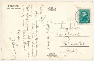 1918 Ipolyság, Sahy; Római katolikus templom / Catholic church