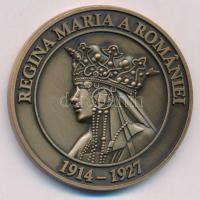 Románia DN Ferdinánd királyt és Mária királynét ábrázoló bronz emlékérem (42,5mm) T:UNC Romania ND bronze commemorative medallion depicting king Ferdinand and queen Maria (42,5mm) C:UNC