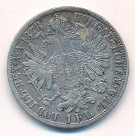 Ausztria 1878. 1Fl Ag "Ferenc József" T:VF patina Austria 1878. 1 Florin Ag "Franz Joseph" C:VF patina Krause KM#2222