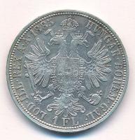 Ausztria 1885. 1Fl Ag "Ferenc József" T:XF patina Austria 1885. 1 Florin Ag "Franz Joseph" C:XF patina Krause KM#2222
