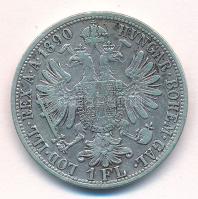 Ausztria 1890. 1Fl Ag "Ferenc József" T:VF patina Austria 1890. 1 Florin Ag "Franz Joseph" C:VF patina Krause KM#2222
