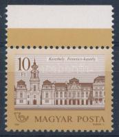 1987 Kastélyok II. 10Ft ívszéli bélyeg III. B változatban