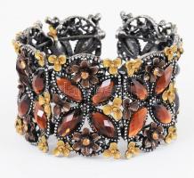 Barnaköves vastag karperec, d: 6,5 cm