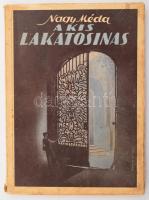 Nagy Méda: A kis lakatosinas. A borító Toncz Tibor munkája. Bp., 1940., Kir. M. Egyetemi Nyomda, 49 p. Kiadói papírkötés, foltos borítóval, a gerincen apró sérüléssel.