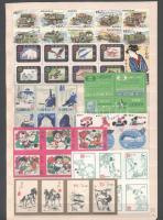 53 db kínai gyufacímke klf témákkal