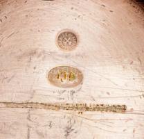 Ezüstözött alpakka tejkiöntő, jelzett, kopással, m: 7,5 cm