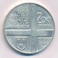 1976. 200Ft Ag "Festők I. - Szinyei Merse Pál" T:AU (eredetileg BU) Adamo EM51