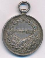 1917. "Károly Ezüst Vitézségi Érem II. osztálya" peremén jelzett Ag kitüntetés mellszalag nélkül. Szign.: Kautsch T:XF, pici peremhiba Hungary 1917. "Silver Gallantry Medal, 2nd Class" Ag decoration with hallmark on the edge, without ribbon. Sign.: Kautsch C:XF, tiny edge error NMK 306.