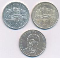 1992. 200Ft Ag "MNB" + 1993. 200Ft Ag "MNB" + 1994. 200Ft Ag "Deák" T:...