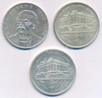 1992. 200Ft Ag "MNB" + 1993. 200Ft Ag "MNB" + 1994. 200Ft Ag "Deák" T:...