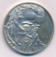 Kiss György (1943-) 1990. "MÉE - Száz éve született Ferenczy Noémi" kétoldalas, jelzett Ag...