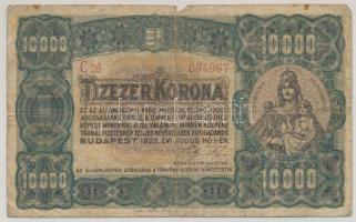 1923. 10.000K "Orell Füssli Zürich" nyomdahely jelöléssel "C 26 094967" T:VG Adamo K42