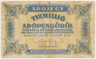 1946. 10.000.000AP T:F,VG Adamo P54