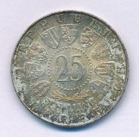 Ausztria 1956. 25Sch Ag "Wolfgang Amadeus Mozart születésének 200. évfordulója" T:XF patin...