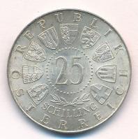 Ausztria 1957. 25Sch Ag "800 éves a Mariazelli Kegytemplom" T:XF
Austria 1957. 25 Schilli...