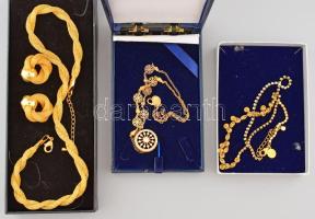 3 darab divatnyaklánc, 2 darab ADF (Art de France) jelzésű, dobozaikban.