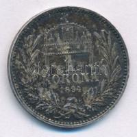 1894KB 1K Ag "Ferenc József" T:XF patina, ph. Adamo K5