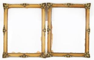 2 darab blondel képkeret, befoglaló méret 30x40 cm