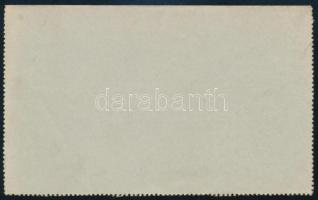 1916 10f díjjegyes zárt levelezőlap "ZSOLNA-KASSA" vasúti mozgóposta bélyegzéssel