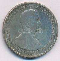 1930. 5P Ag "Horthy jobbra" T:F, kis patina
Adamo P8