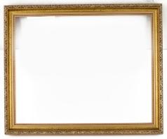 Blondel képkeret, üveg nélkül, befoglaló méret 39x50 cm