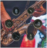 2023. 5Ft-200Ft (6xklf) forgalmi sor + "Veszprém-Balaton Európa kulturális fővárosa" Cu-Ni...