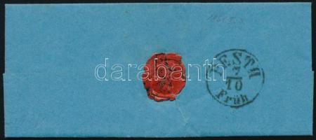 1861 5kr és 10kr levélen "DÉVA" - Pest