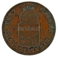 1848. 1kr Cu T:XF ph., patina
Adamo B1