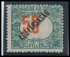 1919 Köztársaság Portó50f látványosan elcsúszott értékszámmal