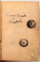 Kisfaludy Atala: Rajzok. Bp., 1879., Franklin, 4+315+1 p. Első kiadás. Korabeli átkötött félvászon-k...