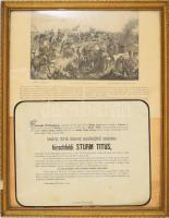 1848-as honvéd halotti értesítője hirschfeldi Sturm Titus (1808-1874) a piski csatában részt vett XI. honvéd zászlóaljbeli százados. Érdekesség, hogy ahogy a halotti éretsítő is említi, a halál napja is éppen a piski csata évfordulójára esett. Üvegezett keretben, hozzá a piski csatáról szóló újságcikkel
