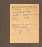 1956 Cziglényi László: Két befőtt címke terv. két verzióban. Vegyes technika, papír, egyenként 28x11...