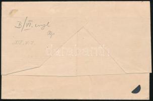 1858 6kr levélen "SZEGZÁRD" - Pest / Mi 4 on cover