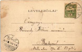 1904 Torda, Turda; Sóbánya fürdő. Füssy és Sztupjár kiadása / salt bath, spa (fl)