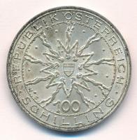 Ausztria 1978. 100Sch Ag "A dürnkruti és jedenspeigeni csata 700. évfordulója" T:AU patina...