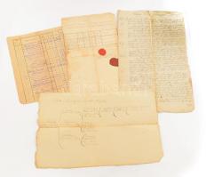 1800-1879 A nemes Mátyássy család nemességével és vagyonával kapcsolatos iratok. Mátyási Károly nemességének dedukciója, két beírt oldalon, a család családfája, valamint későbbi anyakönyvi kivonat és örökség felosztás.