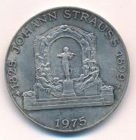 Ausztria 1975. 100Sch Ag "150 éve született ifj. Johann Strauss" T:AU patina Austria 1975. 100 Schilling Ag "150th Anniversary of the Birth of Johann Strauss" C:AU patina Krause KM#2923