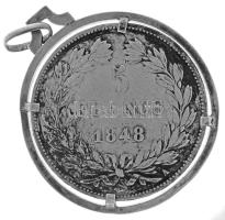 Franciaország 1848A 5Fr Ag "I. Lajos Fülöp" foglalatban T:VF
France 1848A 5 Francs Ag &qu...