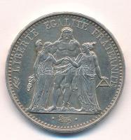 Franciaország 1967. 10Fr Ag "Herkules csoport" T:AU kis patina
France 1967. 10 Francs Ag ...