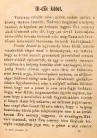 Szegfi Mór: A harmadik szomszéd. Népies regény. I-III. köt. [Egy kötetben.] "A családi kör mell...