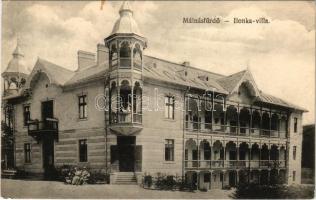 1910 Málnásfürdő, Baile Malnas, Malnas Bai; Ilonka villa, nyaraló. Adler fényirda / villa (EK)