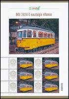 2025 BKV 2624 G nosztalgia villamos megszemélyesített hatos kisív dísztokban