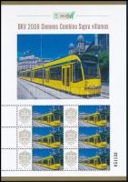 2025 BKV 2008 Siemens Combino Supra villamos megszemélyesített hatos kisív dísztokban
