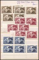 1950 Bem József 6 db sor párokban, illetve 4-es tömbben