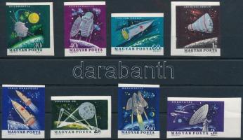 1964 Az űrkutatás eredményei vágott sor (ráncok / creases)